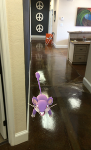 Who's playing Pokemon GO in our office, anyway?